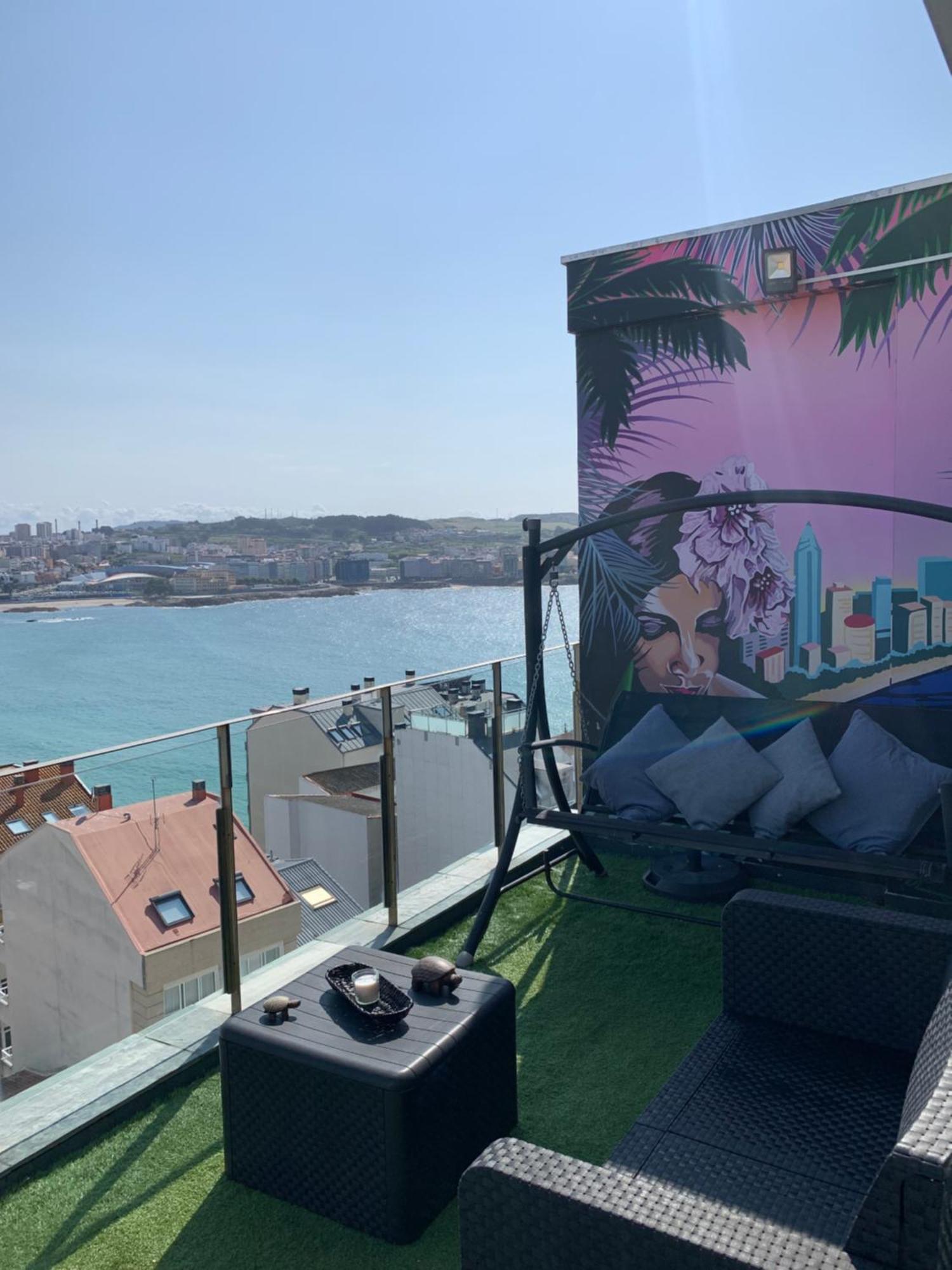 Apartamento Vistas Coruna 3 Habitaciones А-Корунья Екстер'єр фото
