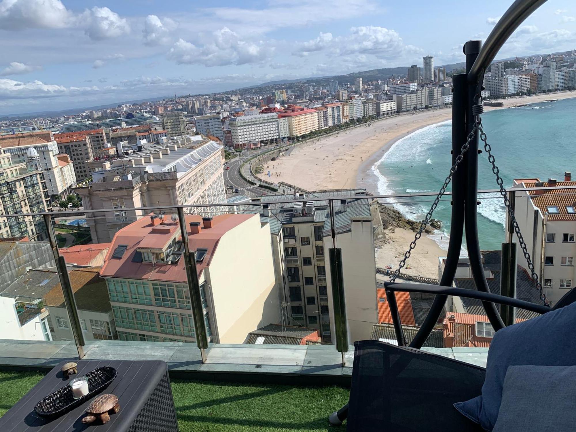 Apartamento Vistas Coruna 3 Habitaciones А-Корунья Екстер'єр фото